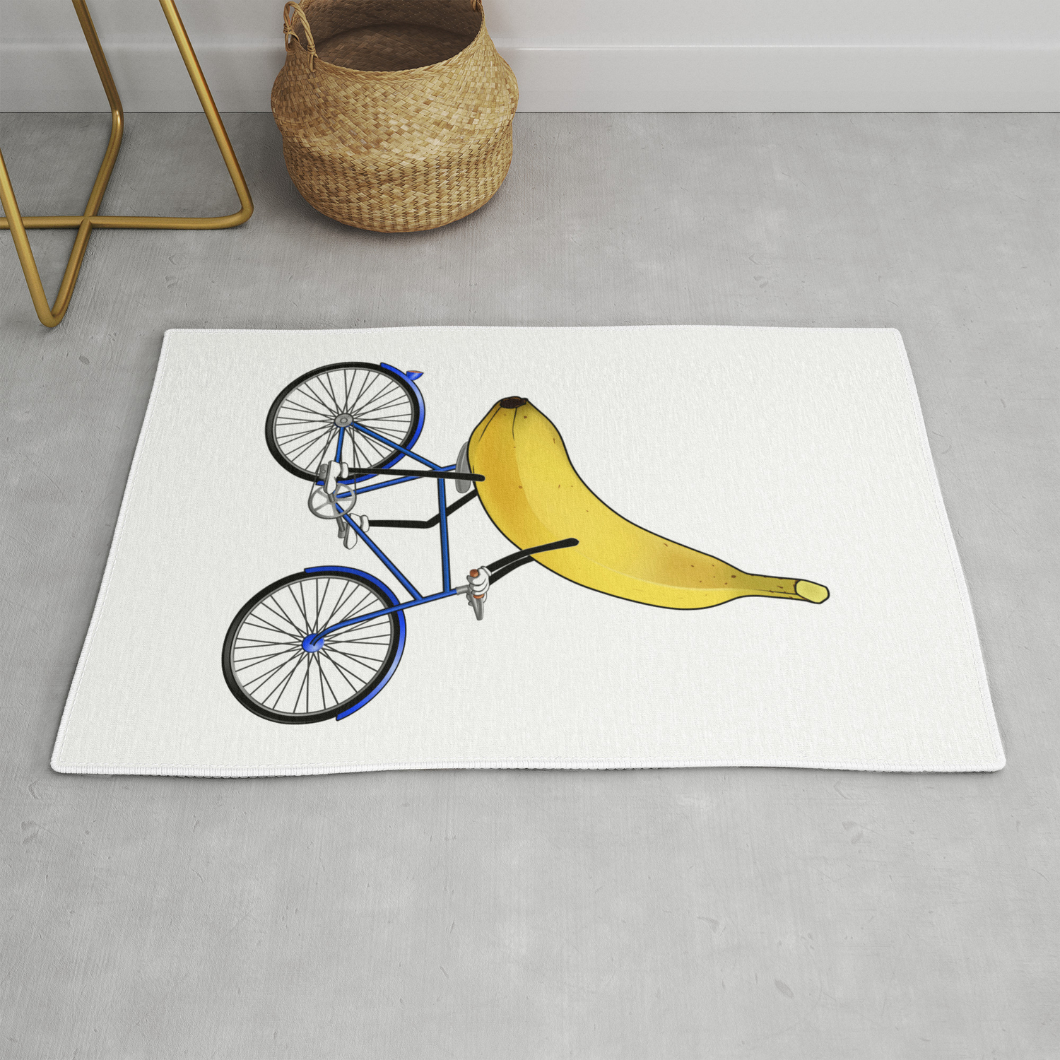 yellow banana bike