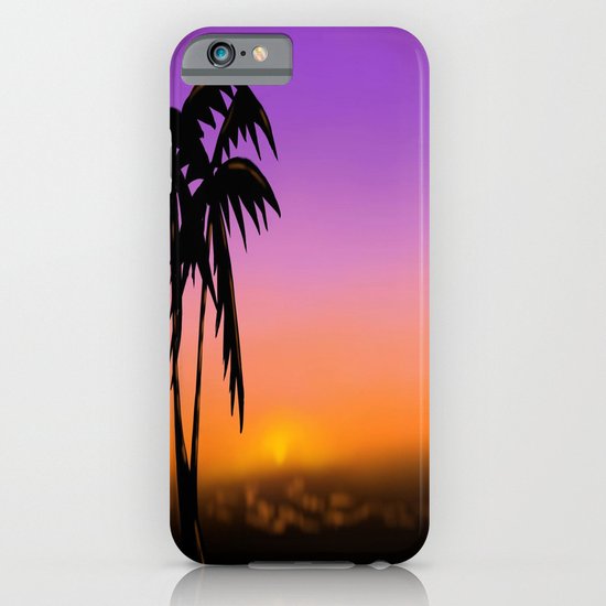 sunset iPhone & iPod Case
