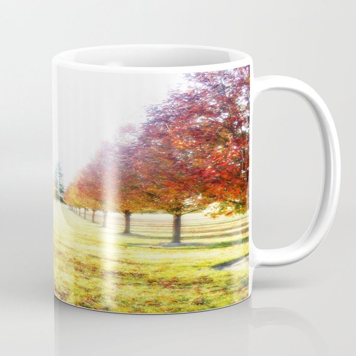 Autumn Fall Trees : Center of Attention Coffee Mug
