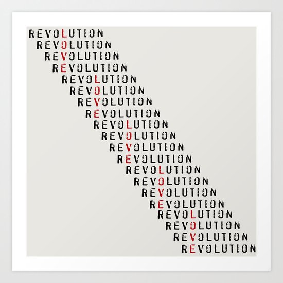 Revolution Art Print