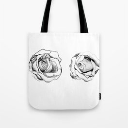 Two Roses for my Friends Tote Bag