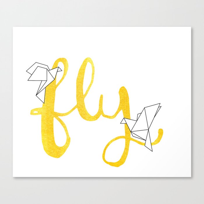Fly Canvas Print