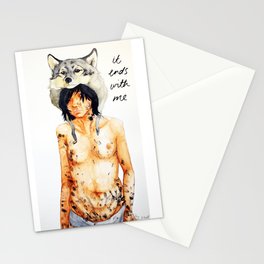 It Ends With Me Stationery Cards