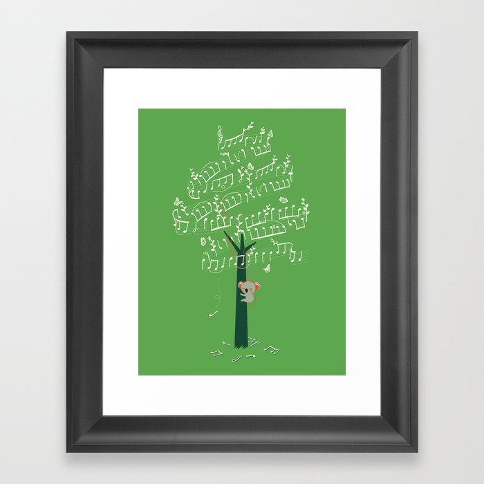 Tree Hugger Framed Art Print