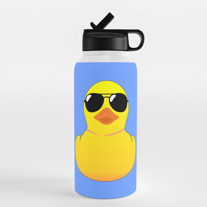 Rubber Ducky Water Bottle With Straw, Kids Water Bottle, Toddler