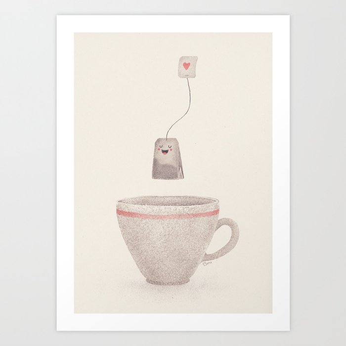 Tea Art Print