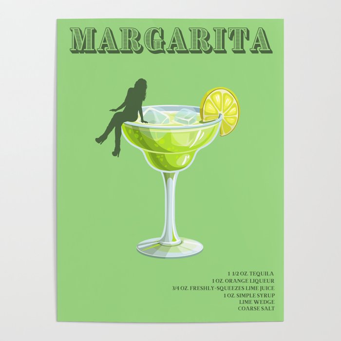 Margarita Green Poster
