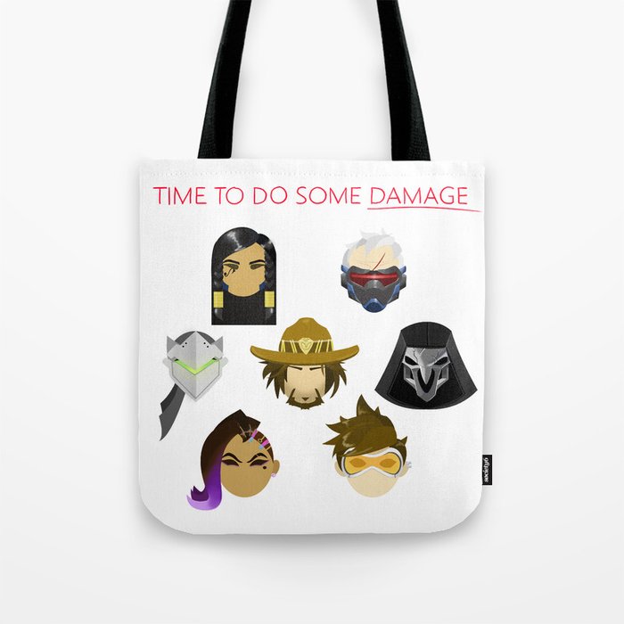 Time to do some Damage Tote Bag
