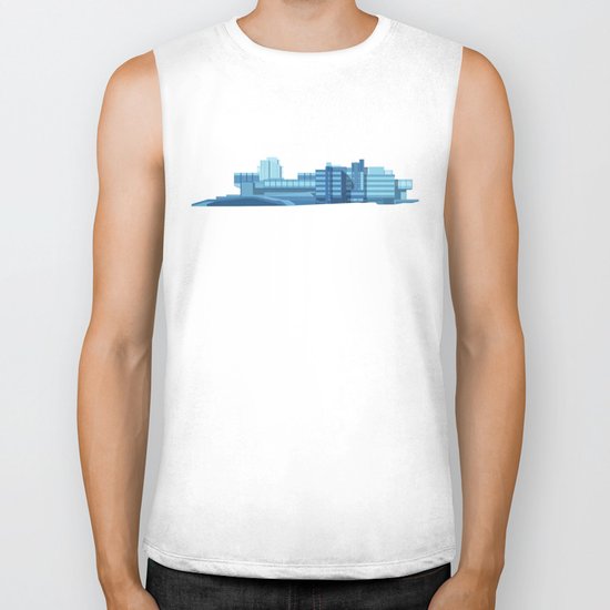 Brutalist Sphinx Biker Tank
