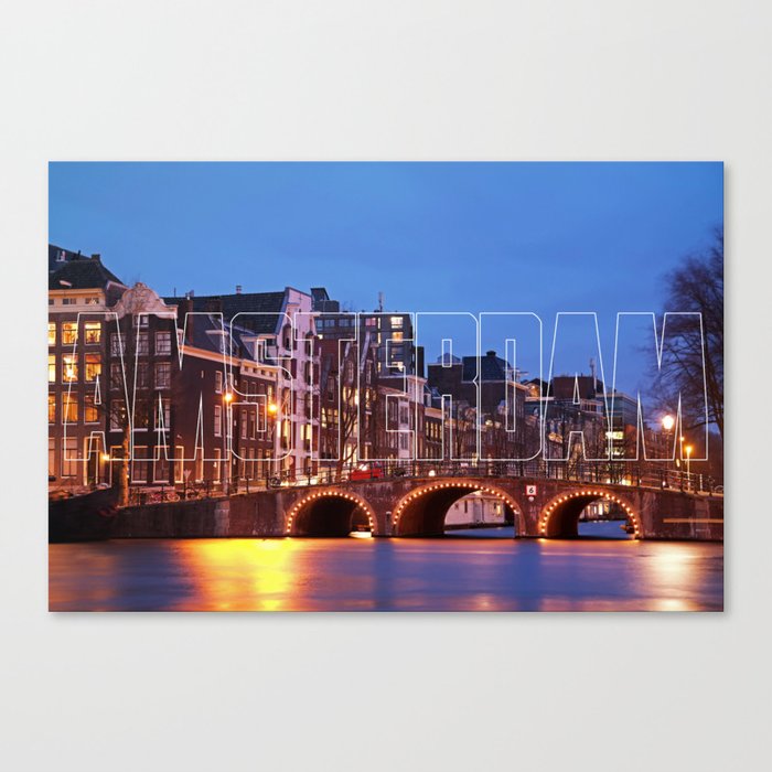 This is - Amsterdam Canvas Print