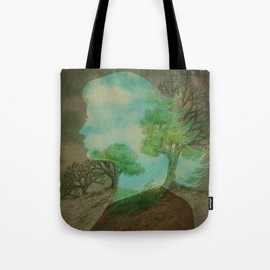Remember Blue Skies Tote Bag
