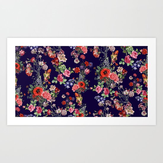 Botanical Pattern Art Print