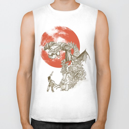 Junkyard Dragon Biker Tank