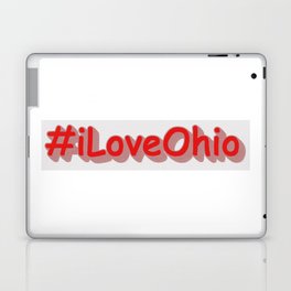 "#iLoveOhio " Cute Design. Buy Now Laptop Skin