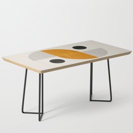Abstract Geometric Shapes Coffee Table