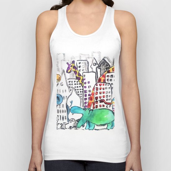 Urban Jungle Unisex Tank Top
