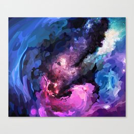 Galaxy Outer Space Canvas Print