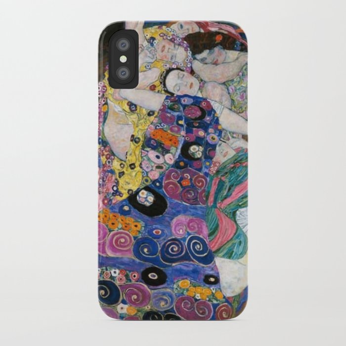 gustav klimt die jungfrauen the maiden iphone case