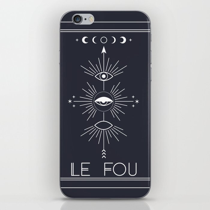 Le Fou or The Fool Tarot iPhone Skin