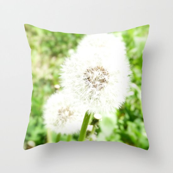 DANDELION Throw Pillow