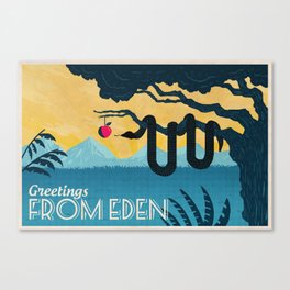 From Eden Canvas Print