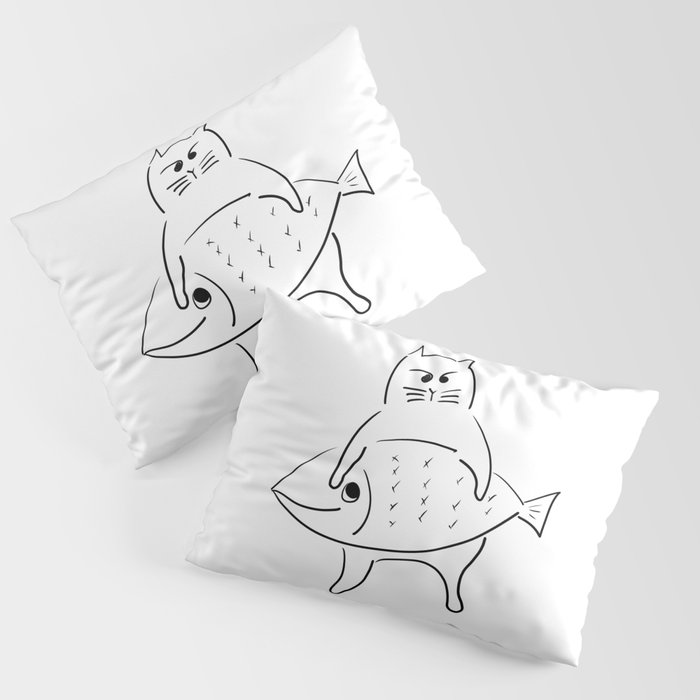 Wish deals fish pillow