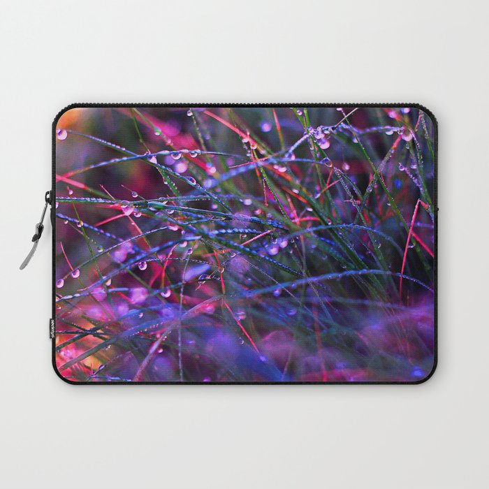 Colorful Dew Drops I Laptop Sleeve