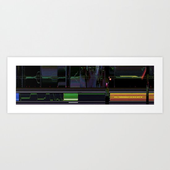 deep space sequencing Art Print