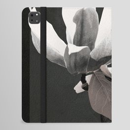 Soft Petals Dark iPad Folio Case