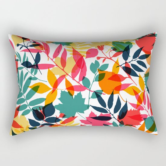 Leaves Rectangular Pillow