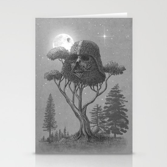 Dark Side of The Forest Stationery Cards