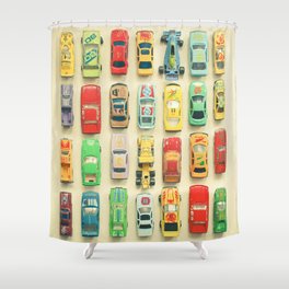 Car Park Shower Curtain