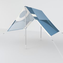 Abstract geometric arch colorblock 4 Sun Shade