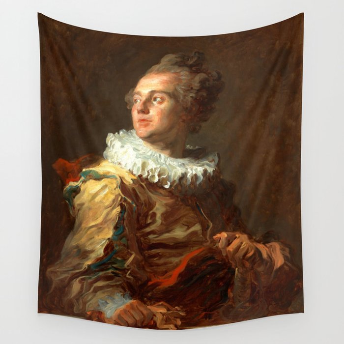 Jean-Honoré Fragonard "The Actor" Wall Tapestry