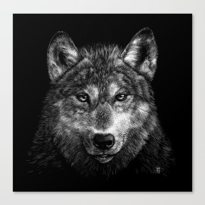 The Wolf Canvas Print