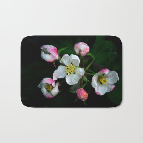 The beauty of apple blossoms Bath Mat