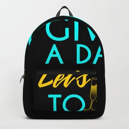 Lets Toast - Gift Backpack