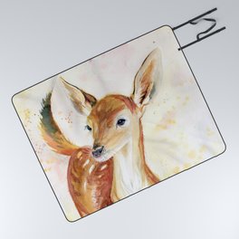 Little Deer Picnic Blanket