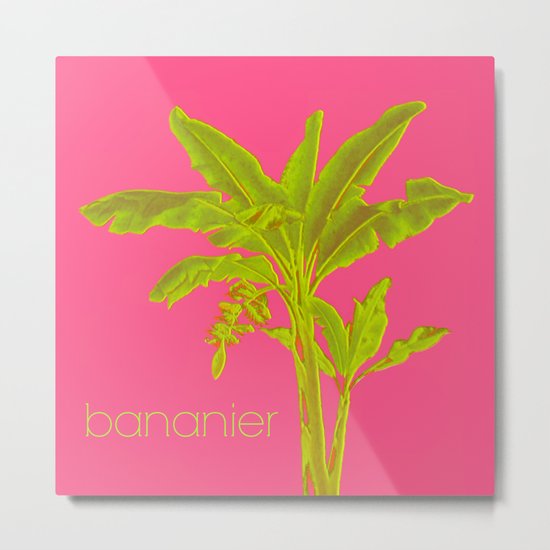flashy banana tree Metal Print