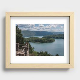 A Beautiful Day at Raystown Lake Recessed Framed Print