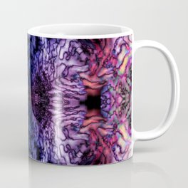 Stained Glass (Blue & Purple) Coffee Mug