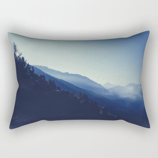 daybreak blues Rectangular Pillow