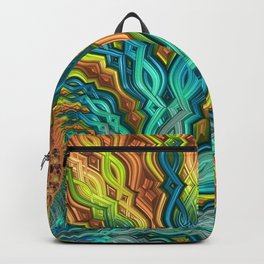 Fractured - Geometric Abstract Art  Backpack