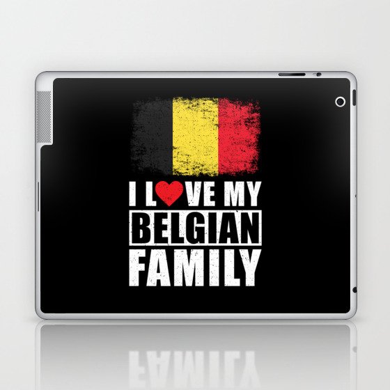 Belgian Family Laptop & iPad Skin
