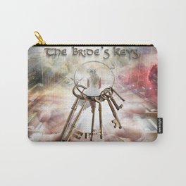 The Bride's Keys by David Munoz Art Carry-All Pouch | Typography, Pop Art, Digital, Graphicdesign, Illustration, Ink, Oil 