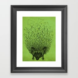 Thorny hedgehog Framed Art Print