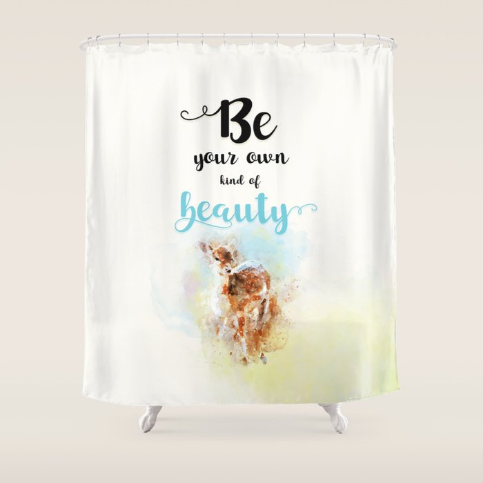 Beautiful Watercolor Be Your Own Kind Of Beauty Motivational