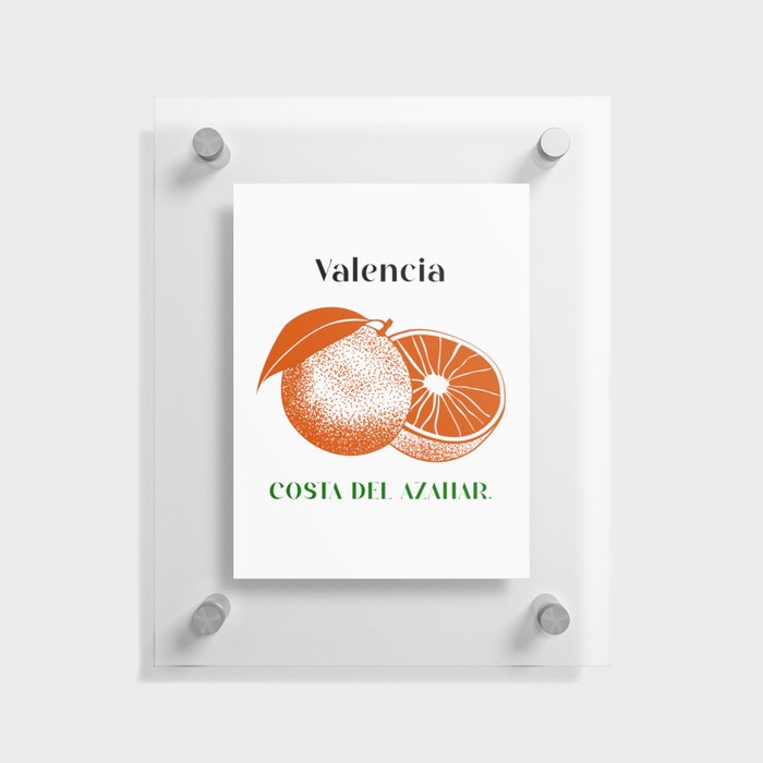 Orange Blossoms - Valencia, Spain Floating Acrylic Print