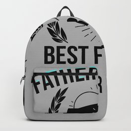 Papa Papi family love man gift Father's Day Backpack