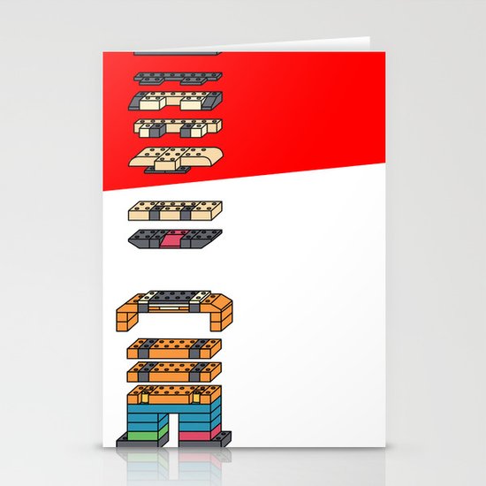 LEGO MAN Stationery Cards